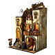 Block of multistorey houses with alley 100x70x50 cm for Neapolitan Nativity Scene with 14 cm characters s4