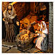 Block of multistorey houses with alley 100x70x50 cm for Neapolitan Nativity Scene with 14 cm characters s9