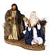 Nativity with Infant Jesus playing for Neapolitan Nativity Scene of 12 cm s1