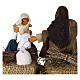 Natividade Maria brincando com Jesus para presépio napolitano com figuras de 12 cm s2