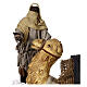 Moor camel driver with sitting camel for 15 cm Neapolitan Nativity Scene s2