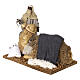 Moor camel driver with sitting camel for 15 cm Neapolitan Nativity Scene s3