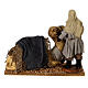 Moor camel driver with sitting camel for 15 cm Neapolitan Nativity Scene s6