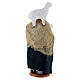 Shepherd with two sheeps for 10 cm Neapolitan Nativity Scene s5