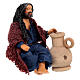 Man sitting with a jar for 10 cm Neapolitan Nativity Scene 10x5 cm s3