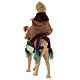 Three Kings with camel brown beard Neapolitan nativity scene 10 cm 20x10 s6