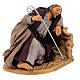 Saint Joseph sleeping on a rock for 14 cm Neapolitan Nativity Scene 10x10 cm s3