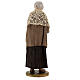 Old woman with tray and coffee for 30 cm Neapolitan Nativity Scene 25x10x10 cm s6