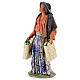 Woman with bags for 24 cm Neapolitan Nativity Scene 25x10x10 cm s3