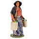 Woman with bags for 24 cm Neapolitan Nativity Scene 25x10x10 cm s4