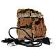 Uomo allevatore recinto movimento presepe napoletano 12 cm 15x10x15 s4