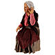 Old gossiping women, Neapolitan nativity scene 30 cm 20x15x10 s5