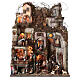 Pueblo Natividad iluminado belén napolitano 12 cm 105x85x60 s1
