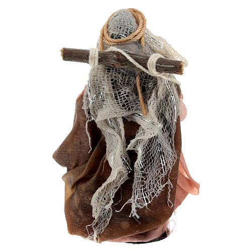 Aguadora 6 cm con jarras belén napolitano 6