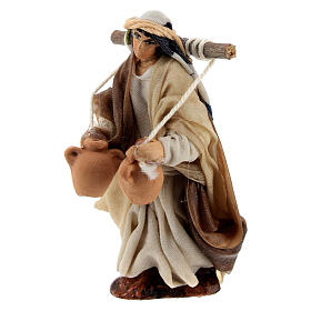 Acquaiolo con brocche 6 cm presepe napoletano