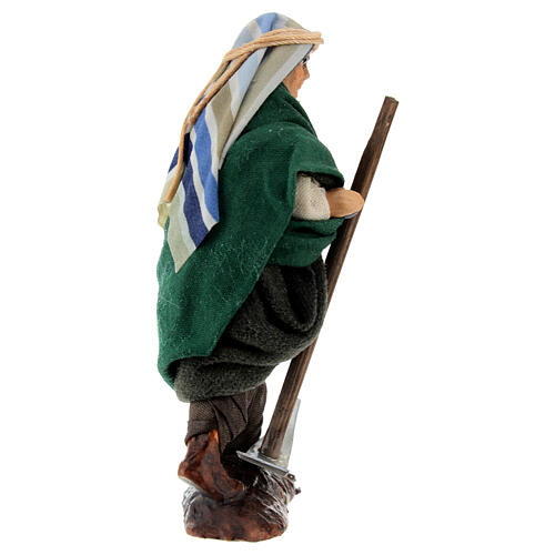 Mężczyzna z łopatą, 8 cm do szopki neapolitańskiej 5