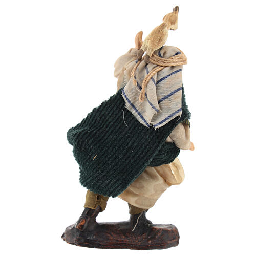 Man with goat for 8 cm Neapolitan Nativity Scene 7