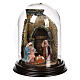 Cloche 15x15 cm Nativité pour crèche napolitaine de 6 cm s1