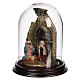 Campana 15x15 cm presepe napoletano 6 cm Natività s4