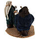 Card players at the table for 12 cm Neapolitan Nativity Scene s6