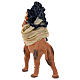 Magio a cammello 12 cm in ginocchio presepe napoletano s6