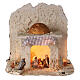 Arabic stable 30x30x30 cm for 6 cm Neapolitan Nativity Scene s1