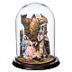 Holy Family nativity Bell 30x25 cm Neapolitan nativity 14 cm s1