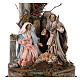 Nativity in a bell jar 40x30 cm for 15 cm Neapolitan Nativity Scene s2