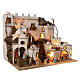 Arabic Nativity Scene with fire 65x75x50 cm for 6 cm characters s3