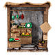 Banco frutta presepe 12 cm 20x20x15 cm presepe napoletano s1