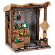 Stragan z owocami do szopki, figurki 12 cm, 20 x 20 x 15 cm s3