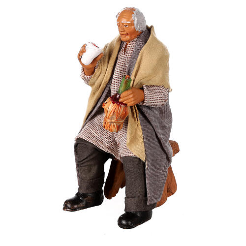 Set 4 personajes mesa belén napolitano 13 cm 9