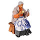 Set 4 personajes mesa belén napolitano 13 cm s10