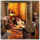 Complete Neapolitan Nativity Scene, multi-storey setting with lights, well and characters of 14 cm 100x80x60 cm s2