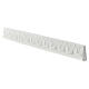 Cornice fregio floreale presepe napoletano da colorare 2x25 cm s2