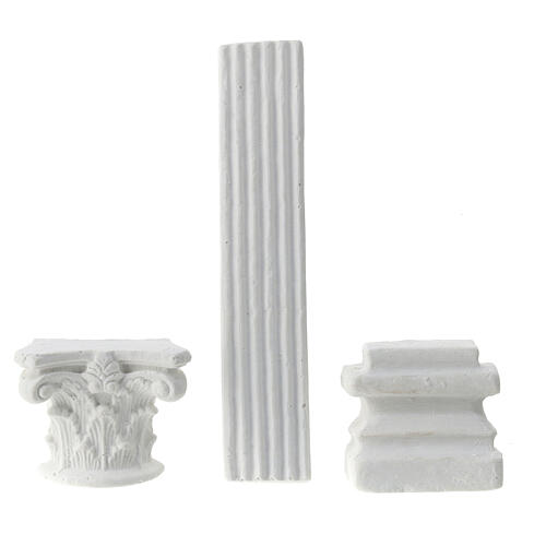 Frontale colonna 3 pz presepe da colorare 18 cm 1