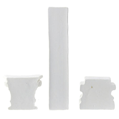 Frontale colonna 3 pz presepe da colorare 18 cm 4