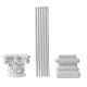 Frontale colonna 3 pz presepe da colorare 18 cm s1