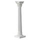 Colonna rigata gesso da colorare presepe napoletano 10 cm  s2