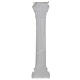 Small half column for Neapolitan Nativity Scene, plaster to paint, 18 cm s5