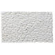 Muro pietra orizzontale gesso da colorare 15x25 cm s1