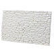 Muro pietra orizzontale gesso da colorare 15x25 cm s2