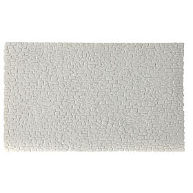Pared antigua blanca belén napolitano de colorar 15x25 cm