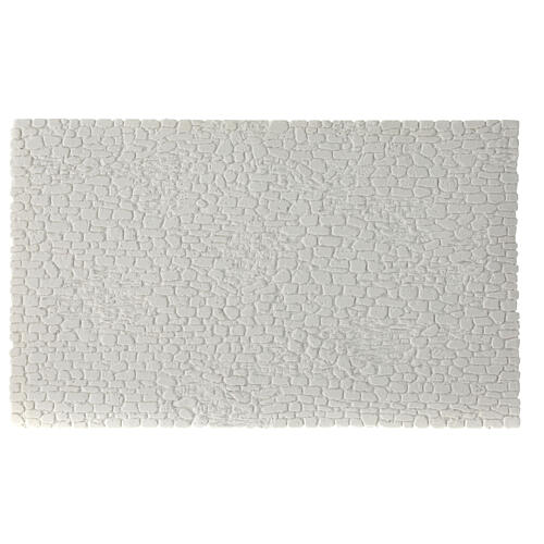 Pared antigua blanca belén napolitano de colorar 15x25 cm 1