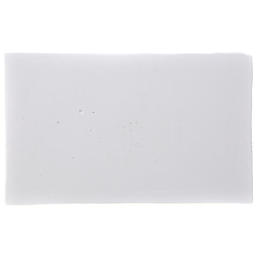 Pared blanca antigua de colorar belén napolitano 15x25 cm 4