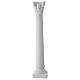 Smooth column figurine for Neapolitan nativity scene to color 15 cm s1