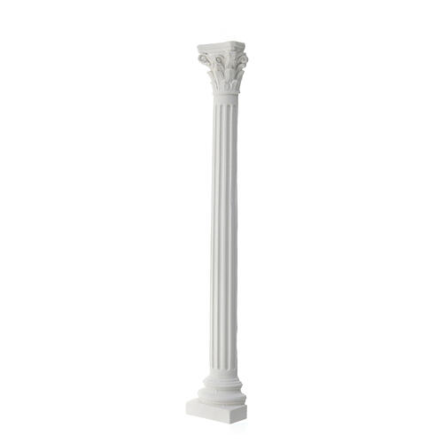 Media columna grande para colorear belén napolitano 25 cm 2