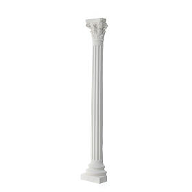 Semi colonne grandes dimensions à peindre crèche napolitaine 25 cm