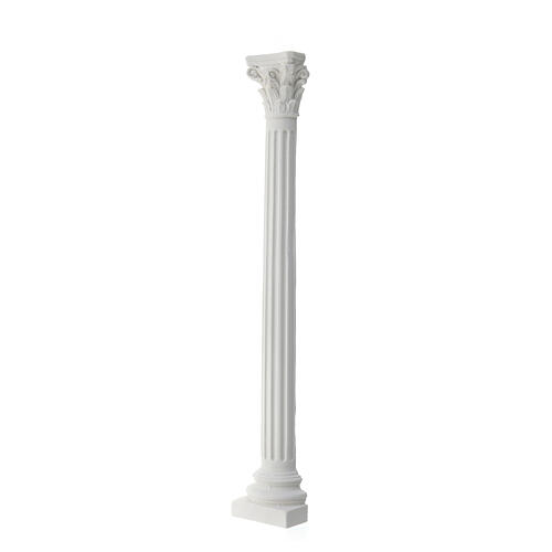 Semi colonne grandes dimensions à peindre crèche napolitaine 25 cm 2