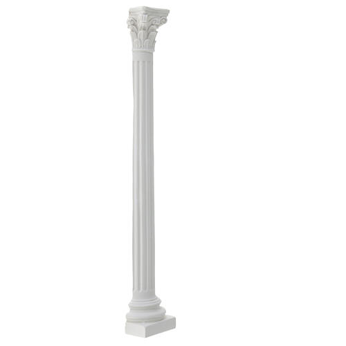 Semi colonne grandes dimensions à peindre crèche napolitaine 25 cm 3